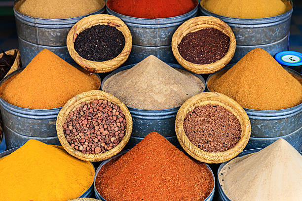 istock Spice market in Marrakech 180841060