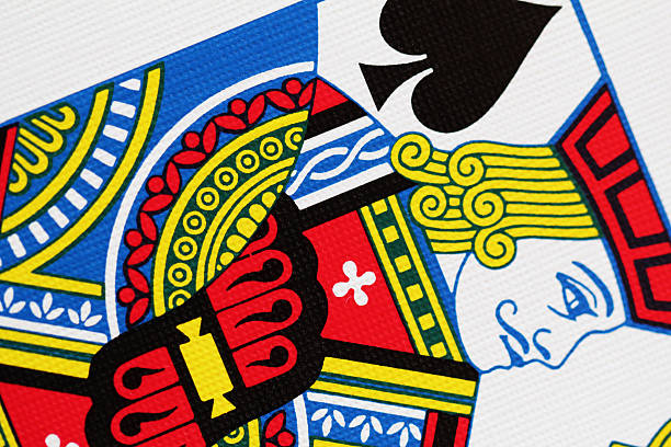 istock Jack Spades Playing Card Close Up 180841080