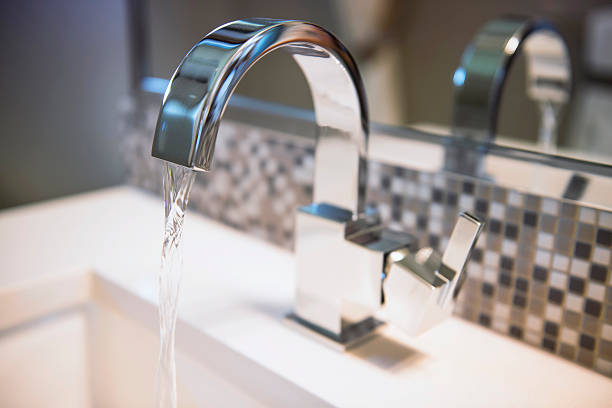 istock Very Attractive Sink Faucet 180841082