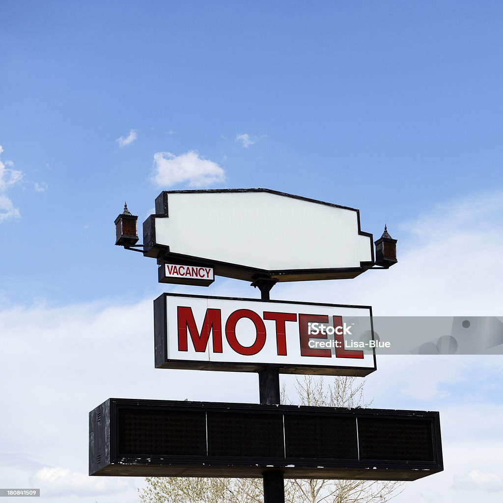 Motel, Arizona - Lizenzfrei Plakatwand Stock-Foto