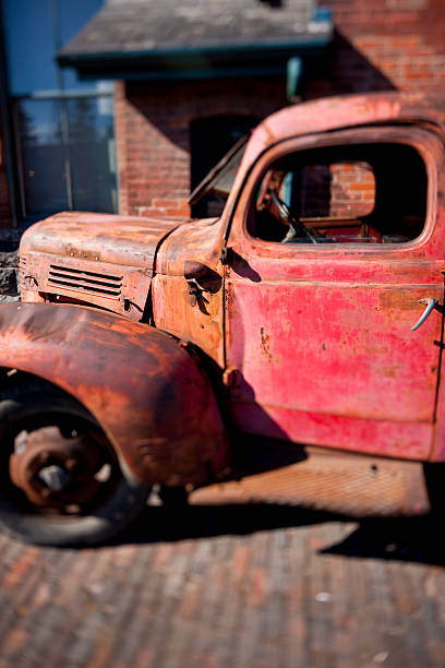 istock Vintage pick-up truck 180842271