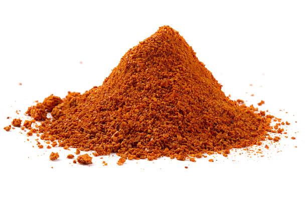istock Heap ground paprika isolated on white background 180842896