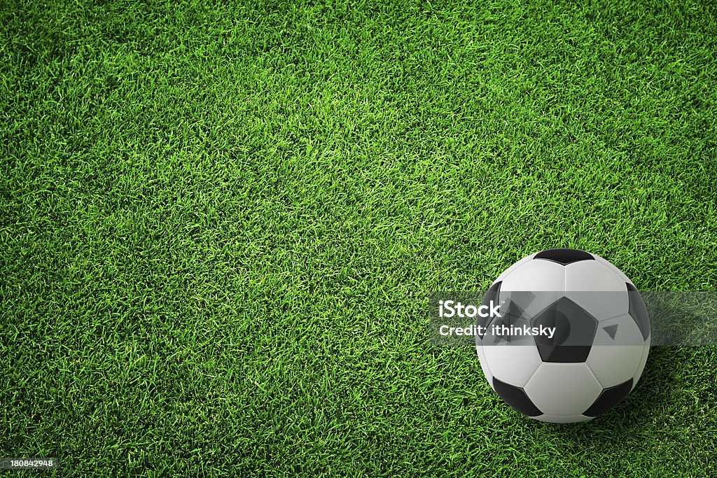 Футбольный мяч - Стоковые фото Полный кадр роялти-фри