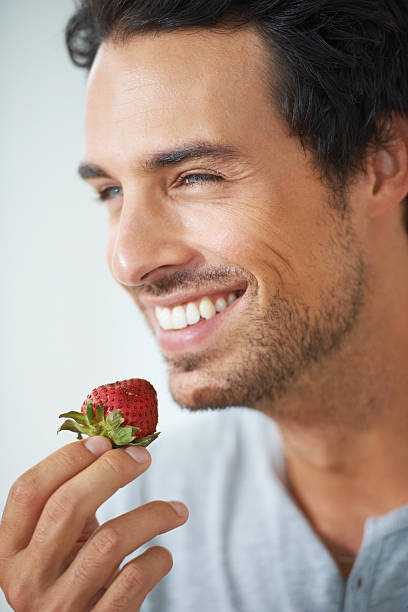 istock Enjoying a fresh start to his morning 180843156