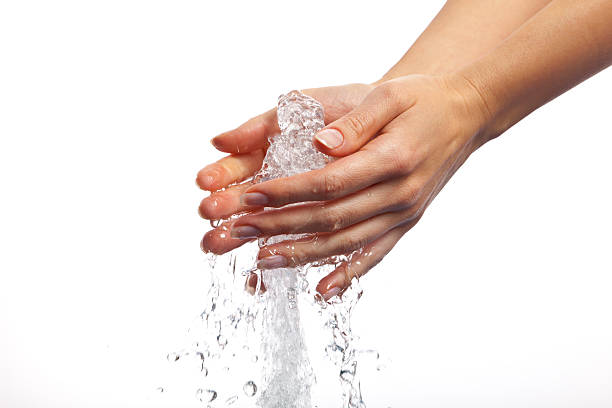 istock Closeup of nice wet hand 180843586