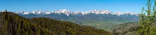 Photo of The Gore Range as Seen from Summit County, Colorado