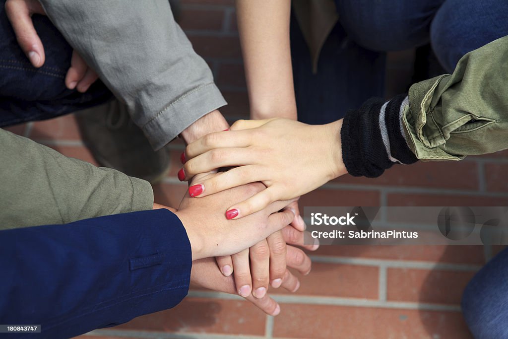 Human hands showing la unidad - Foto de stock de Acuerdo libre de derechos