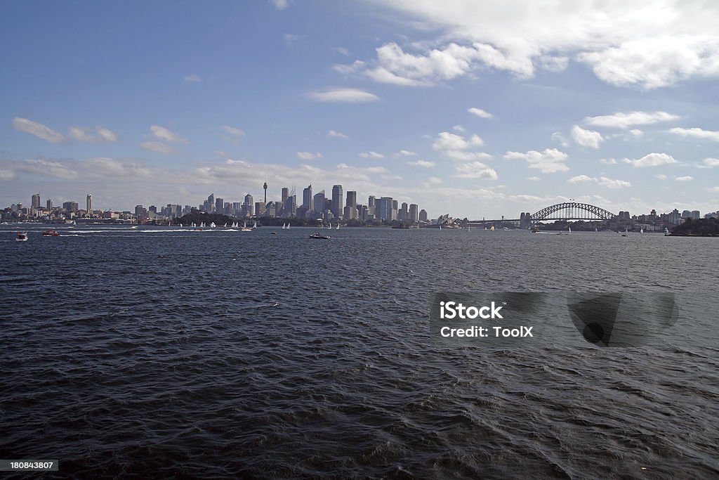 Del horizonte de la ópera de Sydney y - Foto de stock de Aire libre libre de derechos