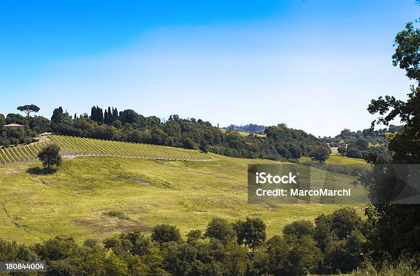 Photo libre de droit de Paysage En Toscane banque d'images et plus d'images libres de droit de Agriculture - Agriculture, Architecture, Aube