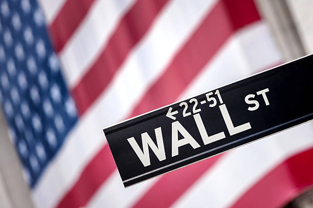 istock Wall Street Sign - NYC 180844129