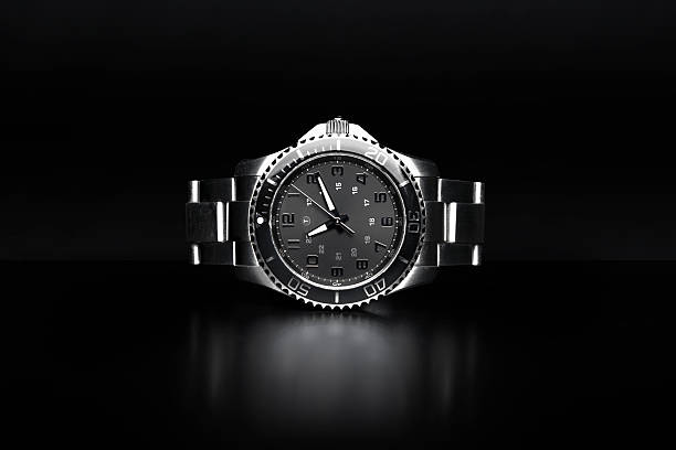 Wrist Watch Luxury stainless steel wrist watch. wristwatch photos stock pictures, royalty-free photos & images
