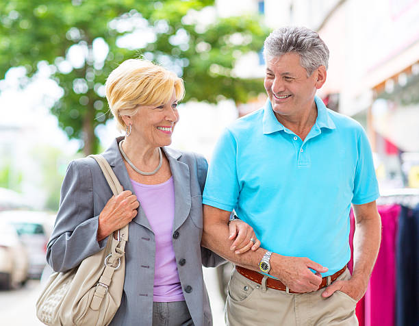 istock Senior couple enjoying time together 180844320
