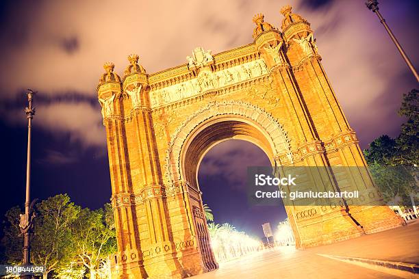 Arch De Triomf Stock Photo - Download Image Now - Arc de Triomf - Barcelona, Arch - Architectural Feature, Ark