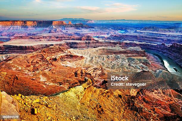 Green River From Dead Horse Point Stock Photo - Download Image Now - Arid Climate, Canyon, Color Image