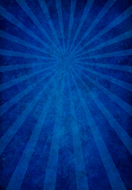 ilustraciones, imágenes clip art, dibujos animados e iconos de stock de grunge textura azul con sunrays - backgrounds textured textured effect green background