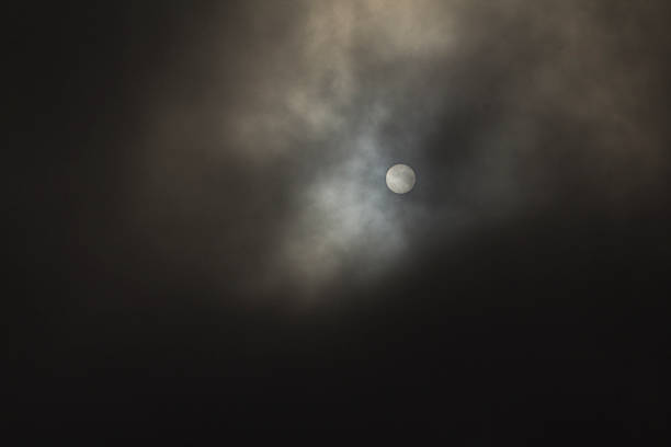 istock Full moon in winter at Tule Lake 180845006