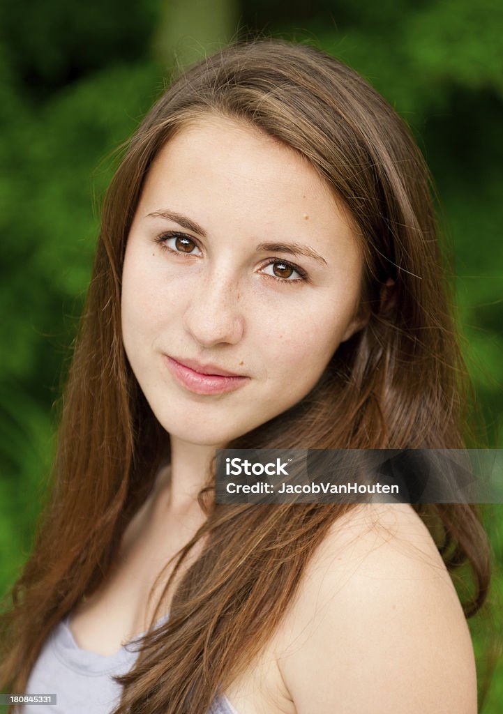 Adolescente ragazza Ritratto - Foto stock royalty-free di 18-19 anni