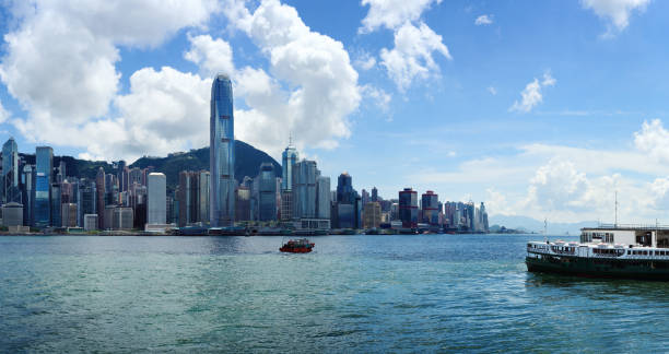 Central and the habour Hong Kong http://i.istockimg.com/file_thumbview_approve/20653942/2/stock-photo-20653942-central-and-the-habour-hong-kong.jpg central plaza hong kong stock pictures, royalty-free photos & images