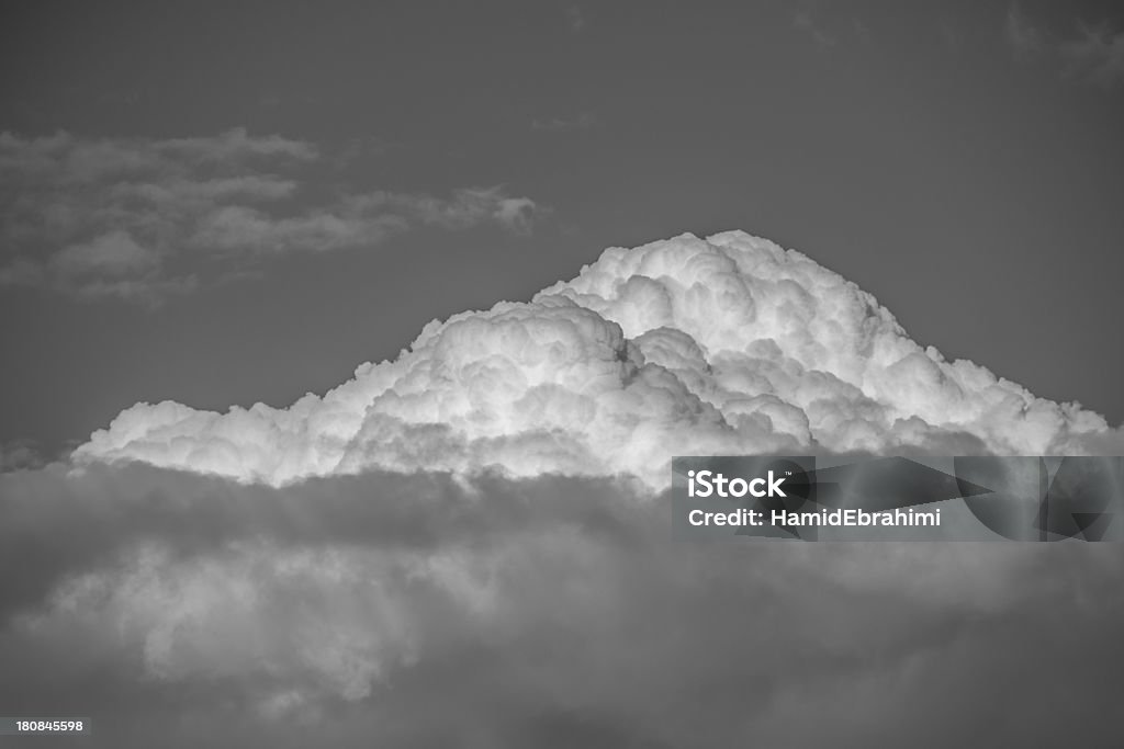 Dramatic Sky Dramatic sky in black and white. Backgrounds Stock Photo