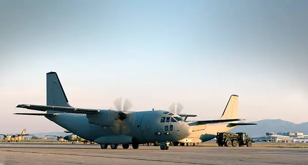 Photo of Fighter Plane landing