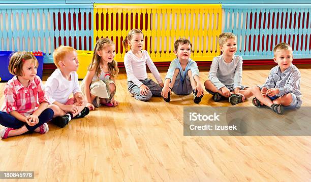 Nursery School Stock Photo - Download Image Now - Child, Classroom, Flooring