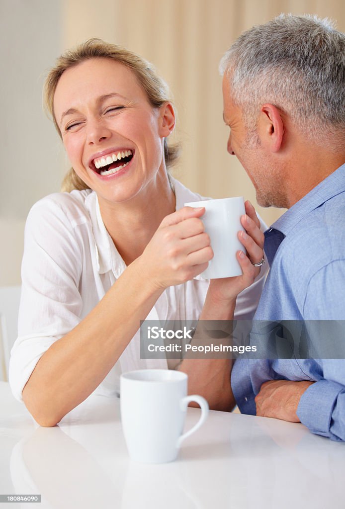 Ihr schönster Teil Der-Morgen-Kaffee - Lizenzfrei Augen geschlossen Stock-Foto