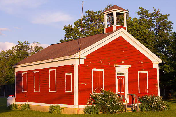 istock Little Red Schoolhouse 180846123