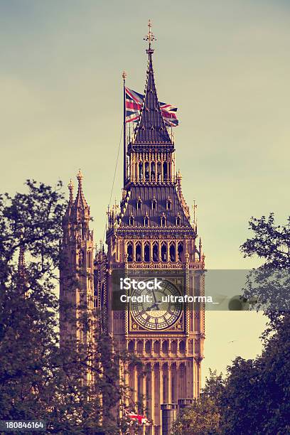 Big Ben - Fotografias de stock e mais imagens de Arquitetura - Arquitetura, Azul, Bandeira da Grã-Bretanha