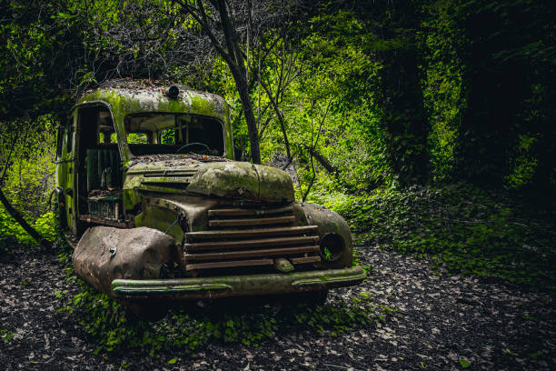 istock The rotten ambulance car 1808464909