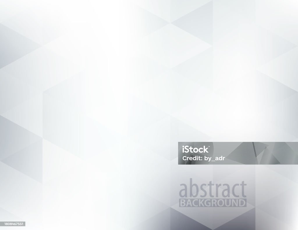 Colourless Pattern Colourless Horizontal Pattern With Grey Triangles On White Stock ...