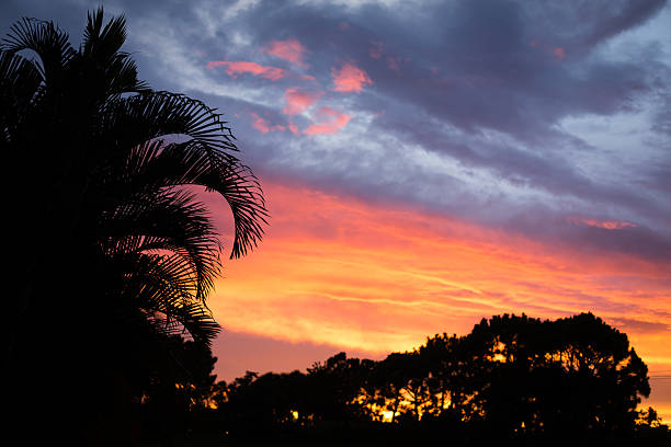 istock Color Image of Beautiful Tropical Sunset 180847202