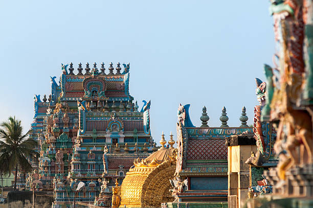 istock Sri Ranganathaswamy Temple, Tamil Nadu, India. 180847626