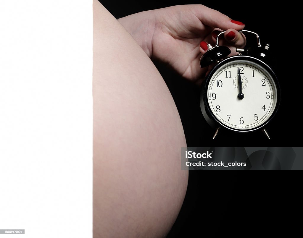 Tempo de nascimento - Royalty-free 12 Horas Foto de stock