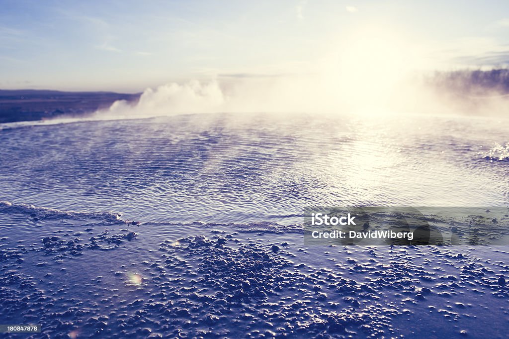 Hot Spring por Geysir - Foto de stock de Agua libre de derechos