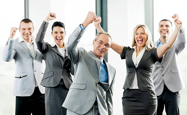 istock Successful group of business people. 180847980