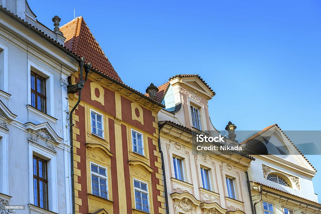 Ciudad antigua s'encuentran en Praga, República Checa - Foto de stock de Aire libre libre de derechos