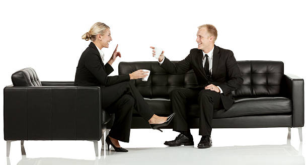 istock Business colleagues having coffee 180848026