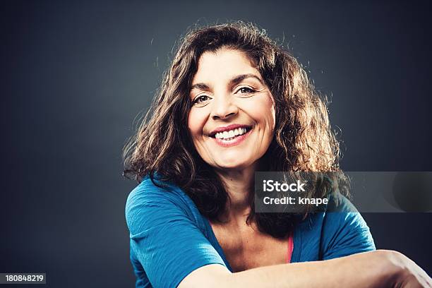 Beautiful Mature Woman Stock Photo - Download Image Now - Women, One Woman Only, Portrait