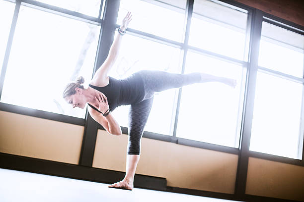 istock Mature Woman in Yoga Studio 180848461