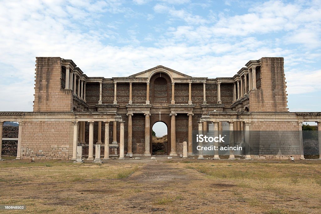 Le gymnase de Sardis - Photo de Antique libre de droits