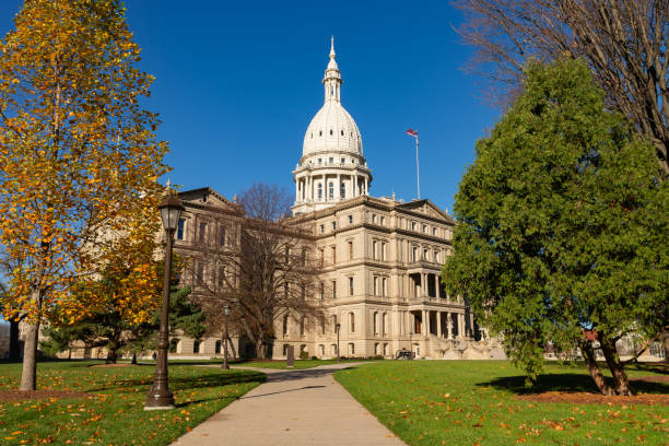 istock Michigan State Capitol Building. 1808493235