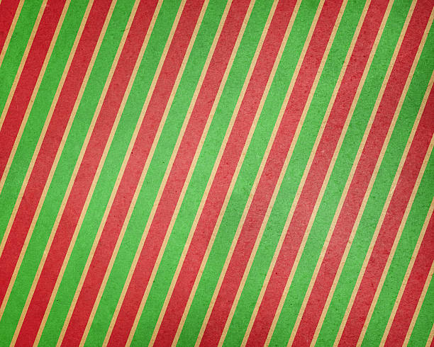 brown paper with holiday stripes Please view more Christmas green backgrounds here: christmas wrapping paper stock pictures, royalty-free photos & images