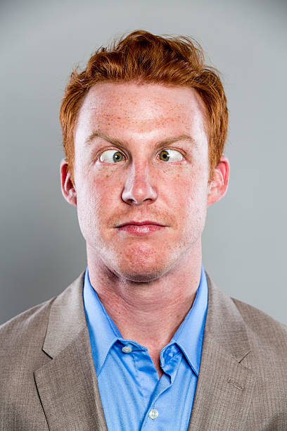 istock Cross Eyed Businessman 180850435