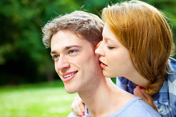 istock Young couple in love 180850462