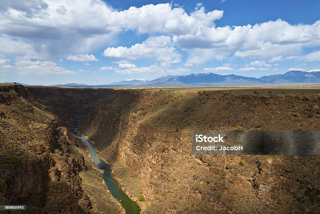 Rio Grande River Gorge - Photo de Fleuve Rio Grande libre de droits