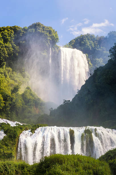 istock Waterfall in Umbria- Marmore Waterfall, Terni Italy 180850608