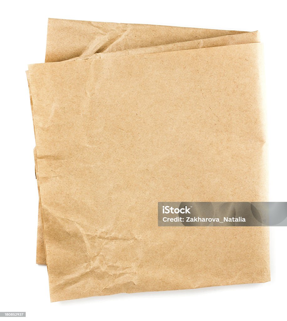 Pogniecione papieru pochodzi z recyklingu tekstury i tła. - Zbiór zdjęć royalty-free (Barwne tło)