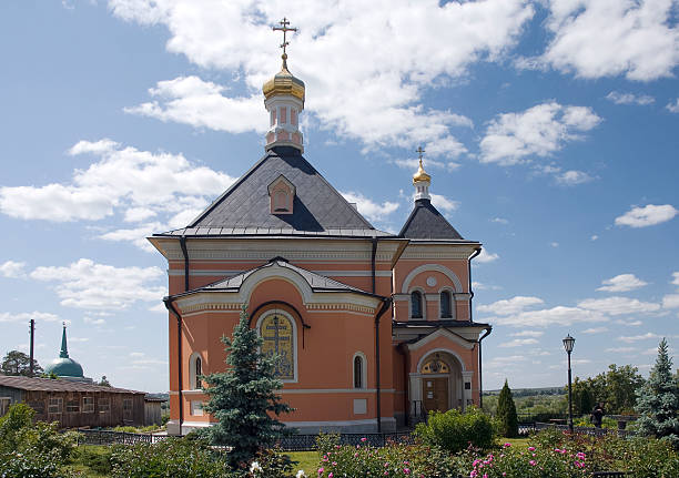istock The temple in honor of Lord's Transformation 180852966