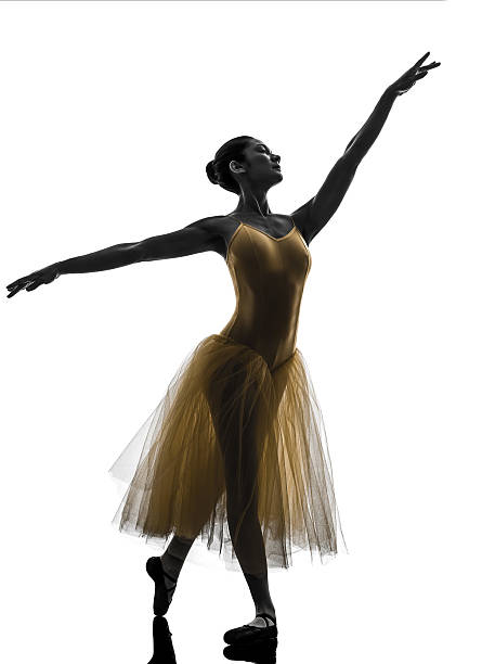 istock woman ballerina ballet dancer dancing silhouette 180853186