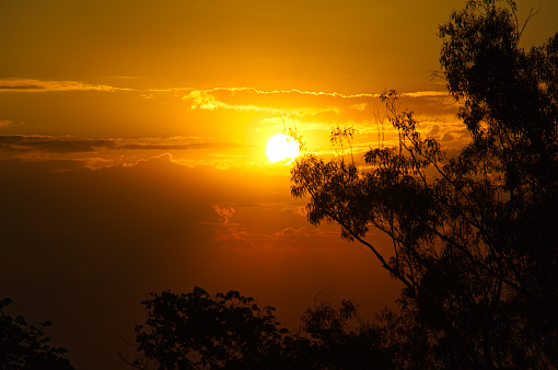 Kangaroo Island landscape at sunset